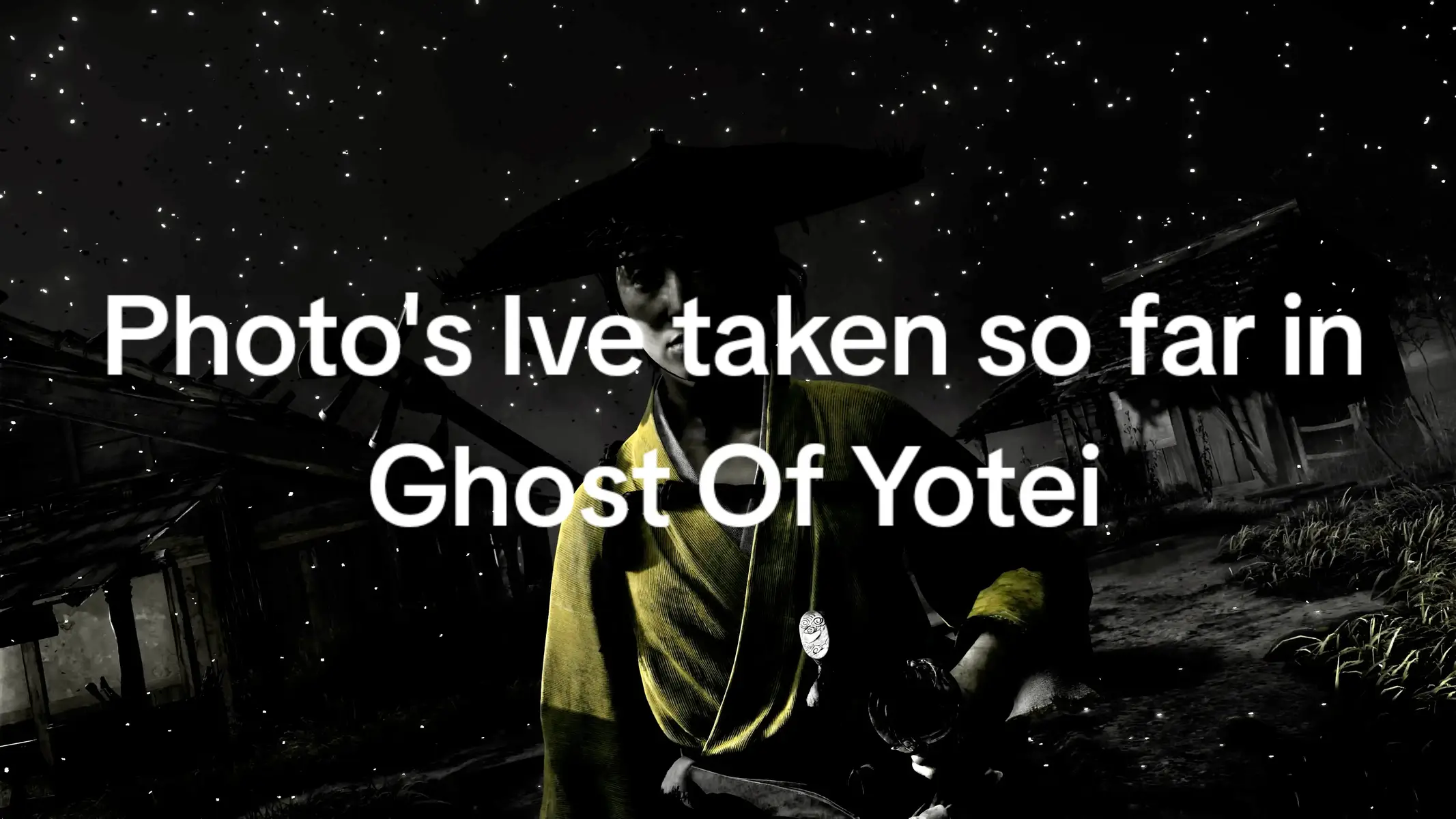 Pls leave your thoughts #ghostofyotei #photomode #virtualphotography #playstation #foryoupage 