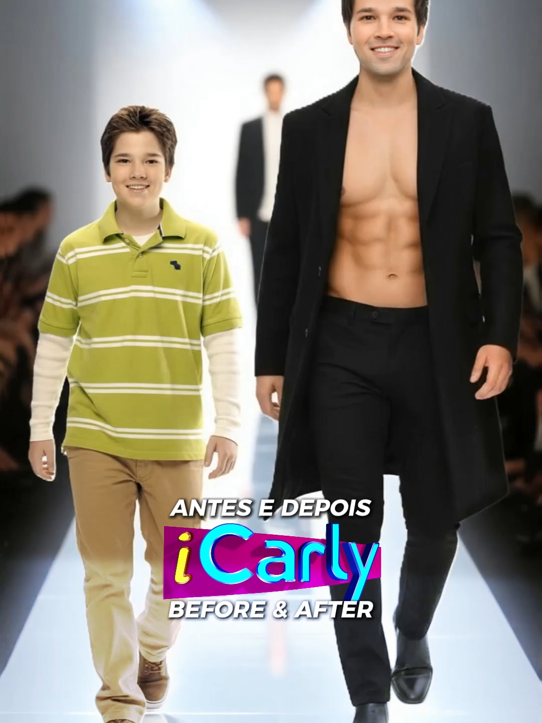 😍 NOSTALGIA GIGANTE! Antes e depois dos atores de iCarly! #pixverse #pixverseai #icarly #mirandacosgrove #nickelodeon #nathankress #nostalgia #nerdsoul