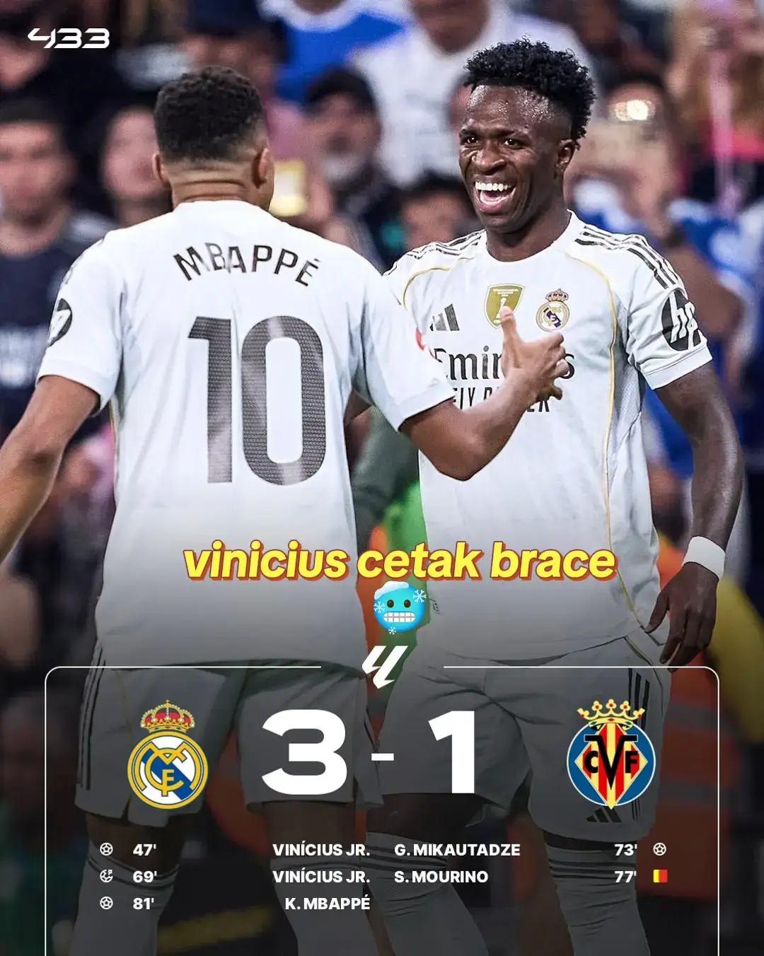 #halamadrid #vinicius #brace #bismillahfyp #lewatberanda 