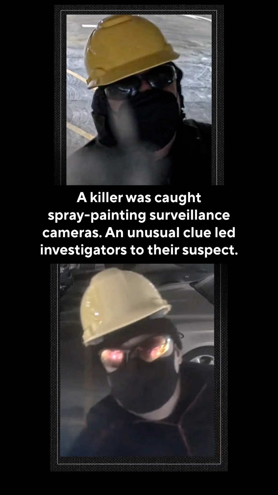 When a contractor was found dead inside his car in a parking garage, the responding officer at first thought the man may have passed peacefully. But surveillance video told a darker story: a masked man using a can of spray paint to hide a murder. Join us for an all-new episode of #48hours Saturday at 10/9c on CBS, hit that record button, or stream next day on Paramount+ #crime #news #oregon #mystery 