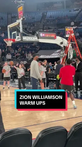 🎯 Zion Williamson’s jumper is dialed in  #NBAxNBL #ZionWilliamson #Pelicans ##NBA #basketball 