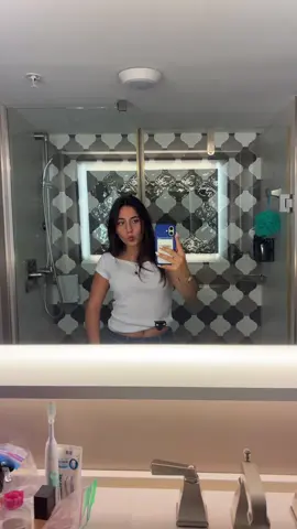 in my white tee 😊
