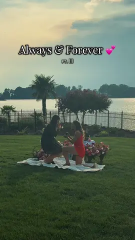 the perfect evening 💍💕✨  #fyp #engaged #lesbiansoftiktok #proposal #lgbt 