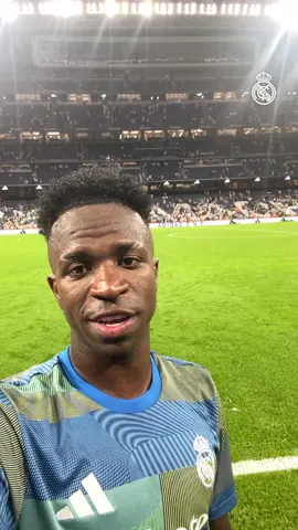 ✌️ @Vini Jr.: “Hey Madridistas, very happy with tonight's victory and my goals! Hala Madrid and we continue!