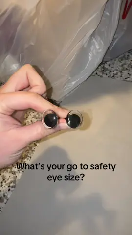 What is your go to safety eye size?