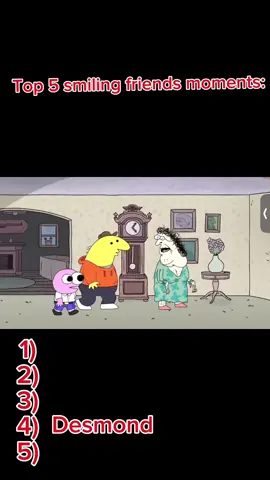 Top 5 smiling friends moments/ ts is too funny ngl.  #fyp #smilingfriends 