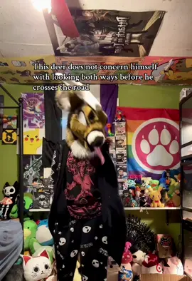 My favorite part of the day is swinging his eyeball around #furryart #furryfandom #furryartist #furrydrawing #furryoc #anthrocon #fyp #halloween #foryoupage #adorable #trend #pridemonth #fursuit #furry #fypシ #fursuiter #kemono #skulldogfursuit #trending #furryart #art #talent #artist #artists #edit #animal #nature #skulldog #skulldogfursuit #scene  #deerfursuit #furry #fursuit #deerfurry #gorefursuit