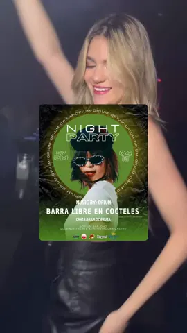Hoy en opium muchas sorpresas!!! Premios al grupito más animado, shows, cocteles, barra libre...ETC. Ven disfruta con nosotros 🥳🥰🥳