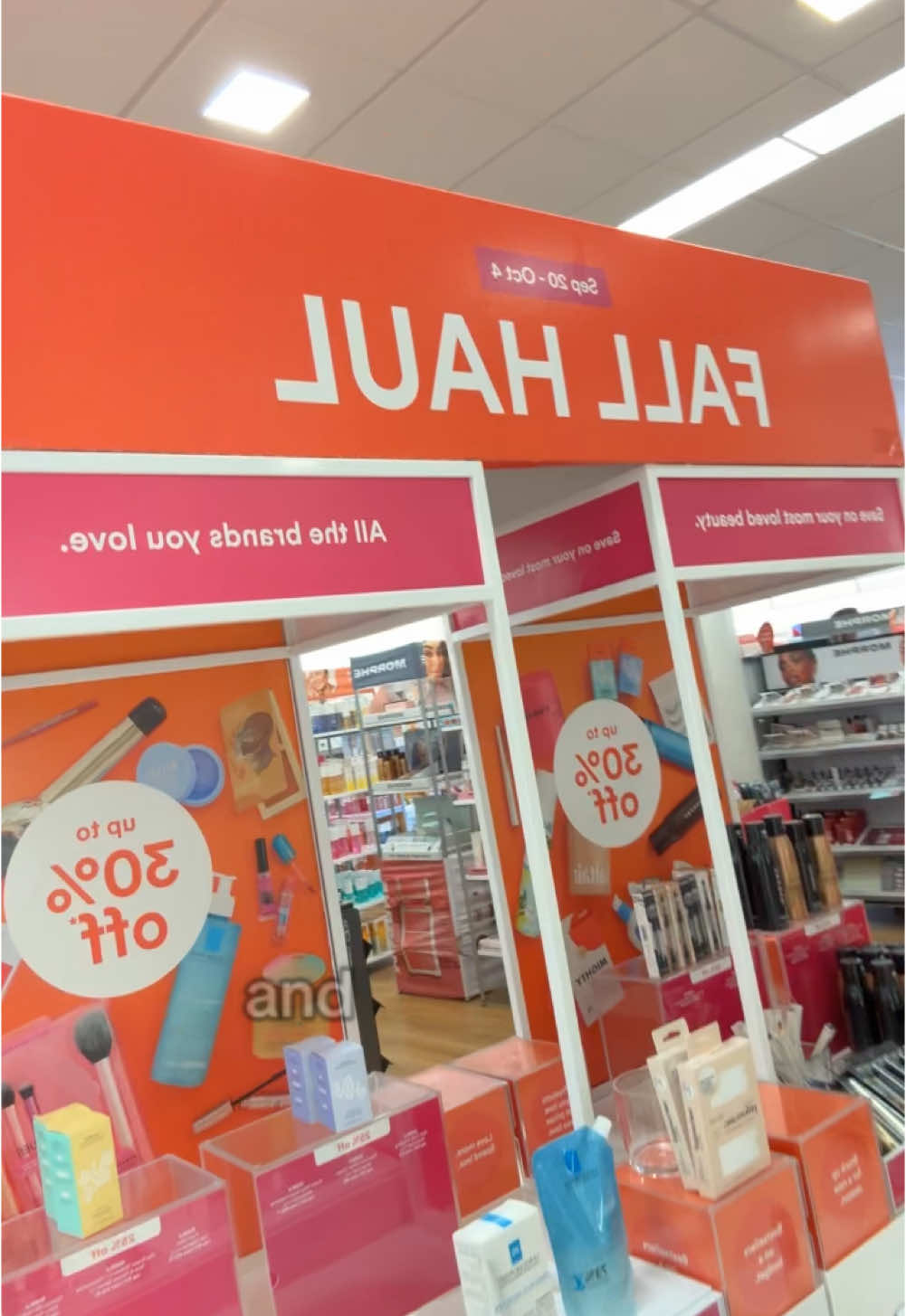 Dont the fall hall savings which ends today in stores & online with order pickup at ultabeauty.com/fallhaul Brands like @touchland @LaRochePosayUS @Saltair Body @Morphe Cosmetics @Glamnetic @WYN BEAUTY @Ulta Beauty 