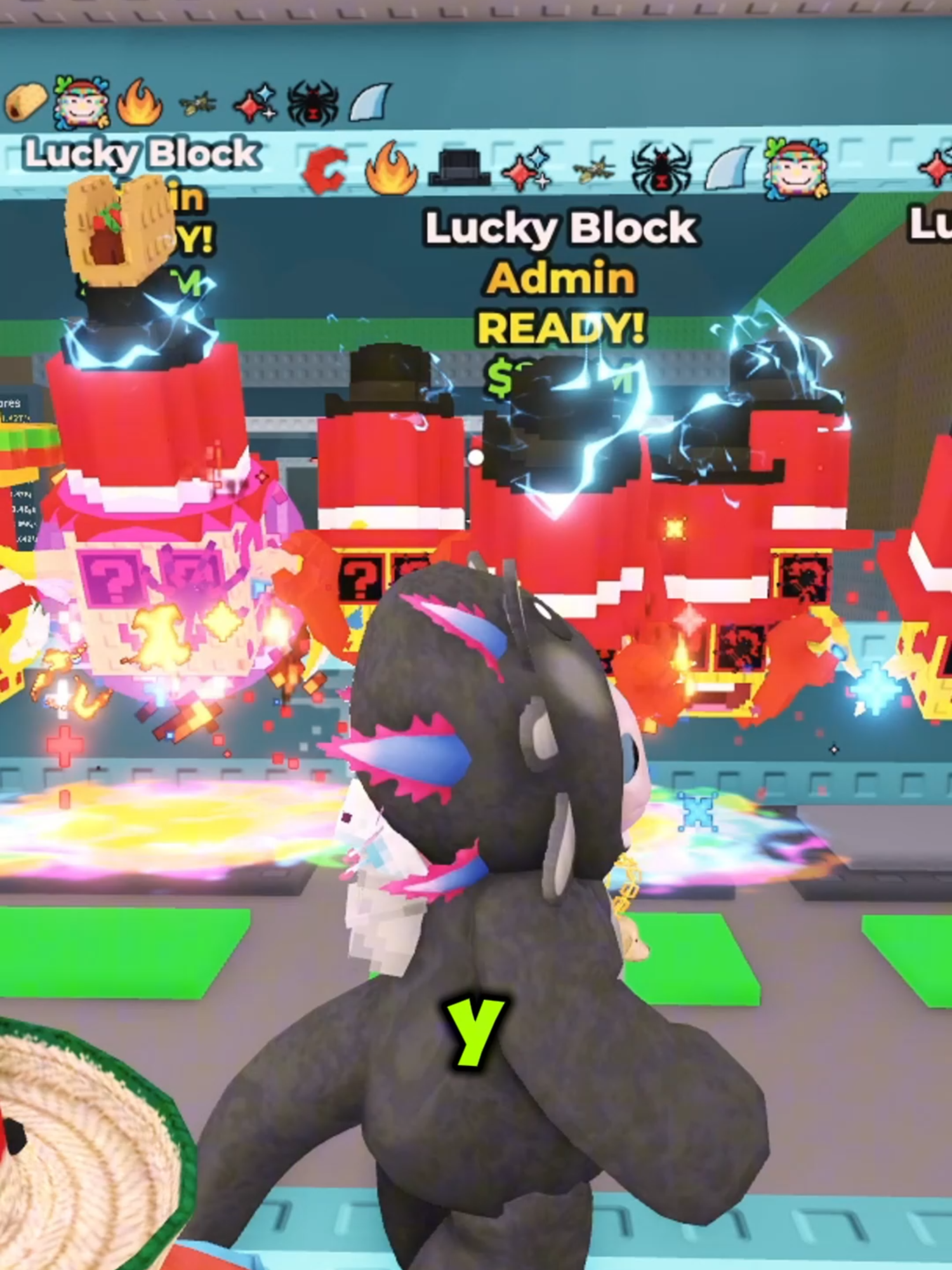 ESTO ME TOCO EN LOS NUEVO LUCKY BLOCKS!☘️😱#robloxfyp #robaunbrairont #AJOuwu