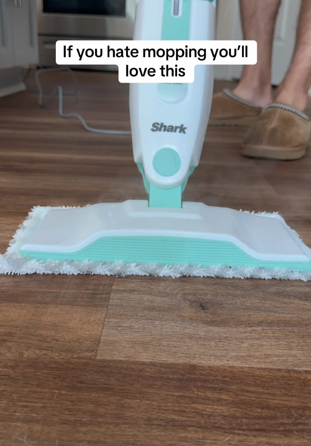 The best way to clean your floors.. Make sure you check those coupons to get the Shark Steam Mop even cheaper #steammop #sharksteammop #steamcleaning # #floorcleaning #cleaning 