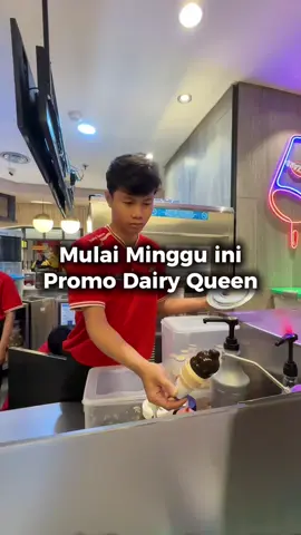 Minggu di bulan oktober ini promo dairy queen dapet subsidi tikok lewat tag lokasi pada video ini . #rajanyakenyangoktober #promoseruweekend #vouchertiktok #promogajian #promomakangajian #dairyqueen #dairy 