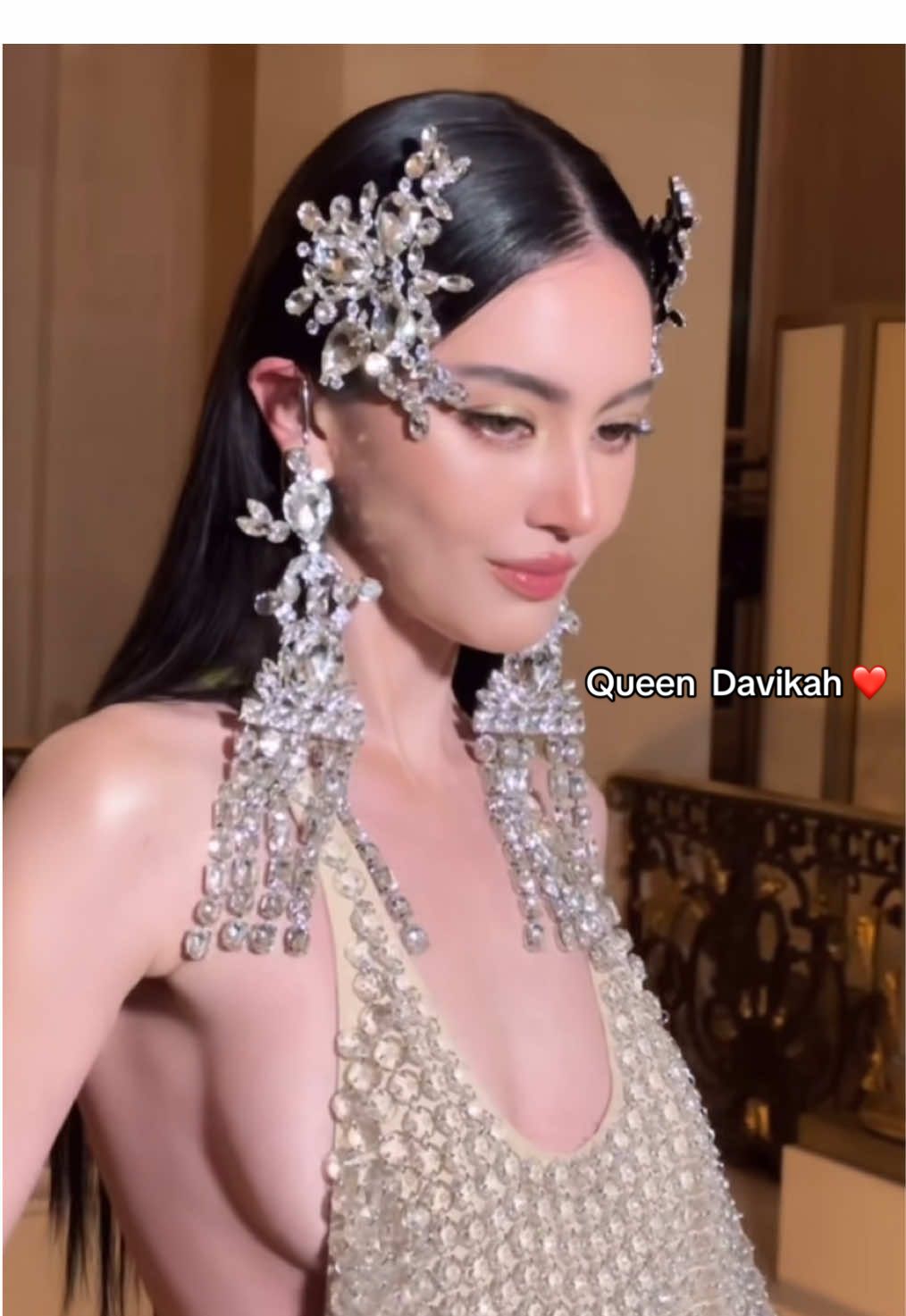 Davikah is so slay here 🥹❤️ DAVIKAH AT BOF500GALA #BOFxDavikah #bof500  #ใหม่ดาวิกา #davikah 