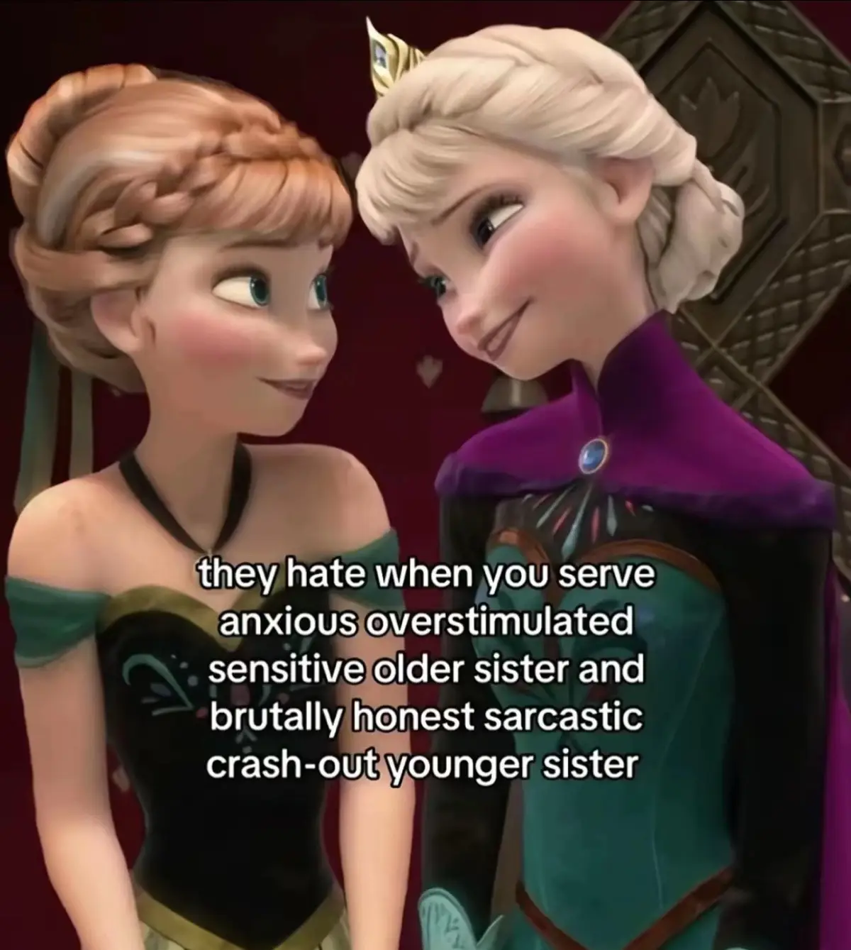 @Sarah_evans Us every second of the day. #sisters  #letsgo 