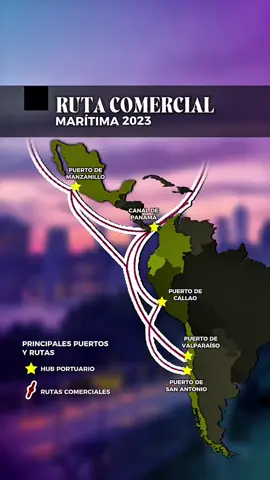 Chancay 🇵🇪🔥 | Ruta comercial marítima #puerto #maritimo #mapas #top #estadistica 