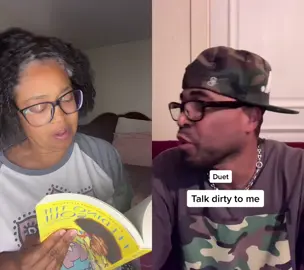#duet with @Calvin Austin❌ When talking dirty goes wrong for him #funny #lol #Duet @Tabitha Brown 