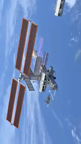 Você sabia que a estação espacial foi construída no espaço ?  #estaçaoespacial #ISS #espaço #astronautas #terra 