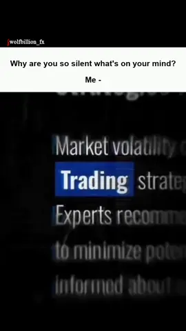 Why are you so silent what's on your mind?? #trading #forex #daytrading