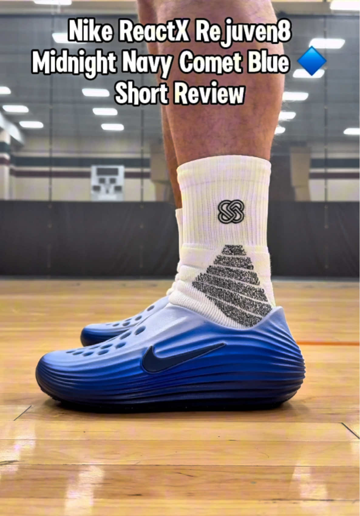 Nike ReactX Rejuven8 “Midnight Navy Comet Blue” 💙 Made for recovery and everyday wear — dual-density ReactX foam boosts energy return while reducing carbon output. Stretch knit, sculpted frame, and stable heel give post-game comfort with futuristic edge. 📖 1 Corinthians 16:13 – “Be on your guard; stand firm in the faith; be courageous; be strong.” ➡️ Even rest takes strength. This pair reminds you to stay grounded in faith while recharging your body. @Nike  #sneakers #nike #ReactXRejuven8 #MidnightNavy #nike365