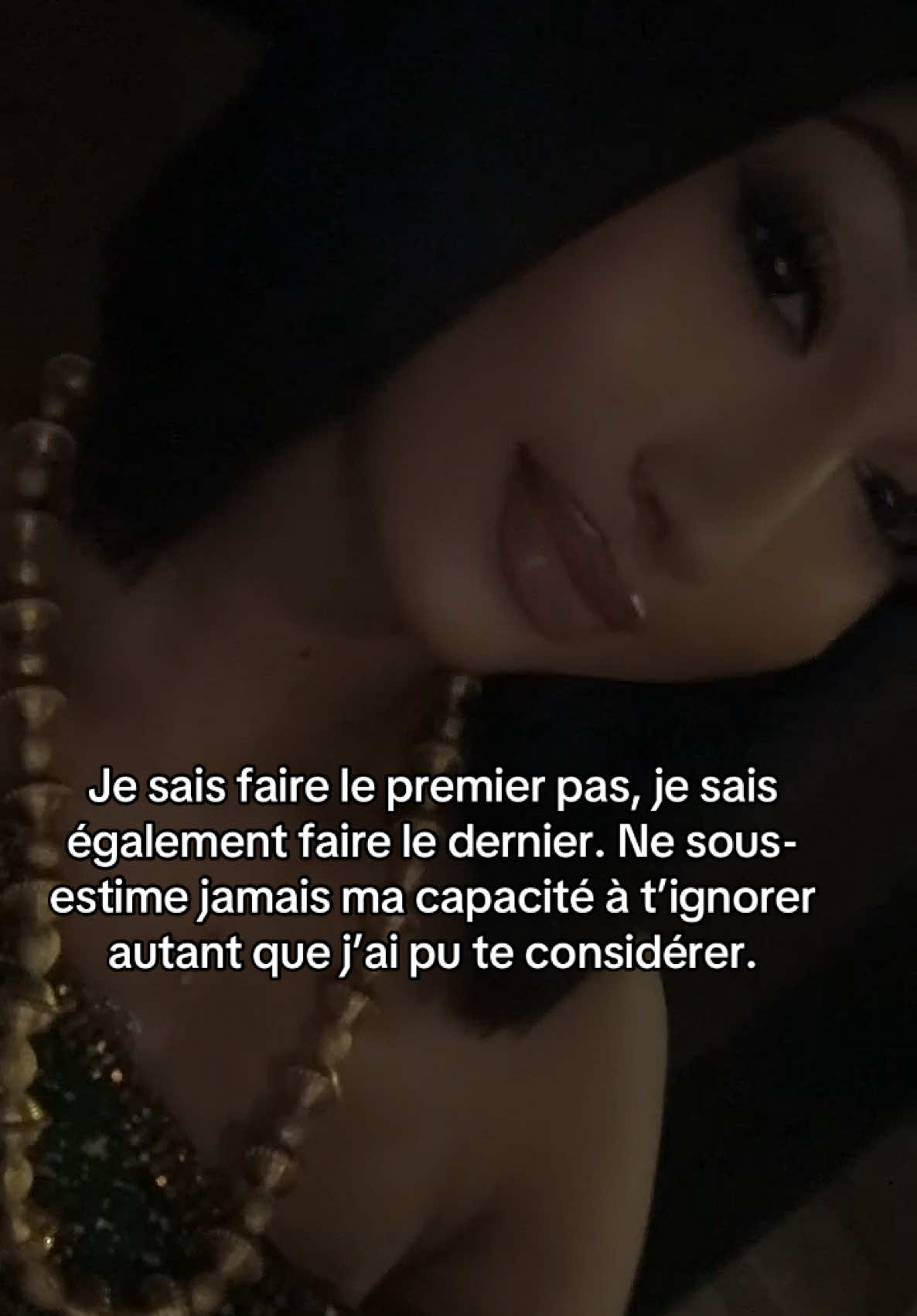 Ne joue pas avec moi … je sais disparaître sans dire au revoir 😉