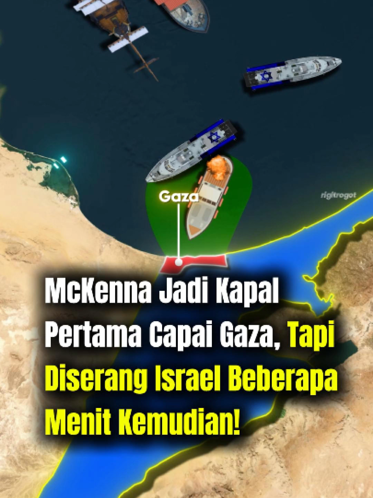 Kapal McKenna, bagian dari Global Sumoud Flotilla, akhirnya berhasil mencapai perairan Gaza dan menembus blokade Israel! Namun tak lama setelah itu, kapal tersebut diserang oleh tentara Israel, dan seluruh komunikasi terputus. Kapal kini hilang dari radar, sementara aktivis di dalamnya dikabarkan diculik. Video rekaman mereka kini diunggah oleh Official Sumoud Flotilla Channel, menyerukan pembebasan segera bagi semua aktivis. 💔 Dunia kembali menyaksikan ketegangan di Gaza dan Palestina. #PrayForGaza #SavePalestine #FreeGaza #SumoudFlotilla #McKennaShip #BreakingNews #IsraelPalestine #GazaUnderAttack #FlotillaToGaza #FreeTheActivists #StopTheWar #ViralNews #FYP #BeritaTerkini #RigitrogotNews #TrendingNow #Fypシ #ForYouPage #BeritaViral #MiddleEastCrisis #PalestineLivesMatter #gaza #palestina #israel #sumod