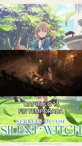 Terminamos la serie de la pequeña brujita GOD y realmente me encanta como reacciona a los alagos 🤣🤣 aunque nadie más sepa que ella es la bruja del silencio ❤️ #thesilentwitch #mahou #animeotoño2025 #crunchyroll #thesecretsilentwitch 