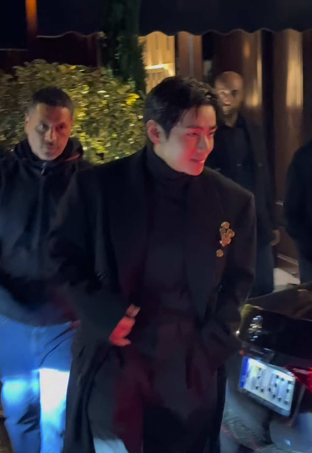 #taehyung tonight in Paris #fasionweek #paris #celine #bts 
