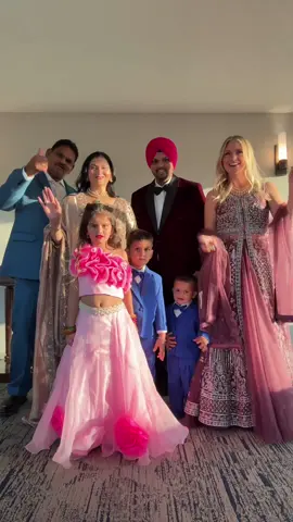 Meet the fam #punjabi #indianwedding 