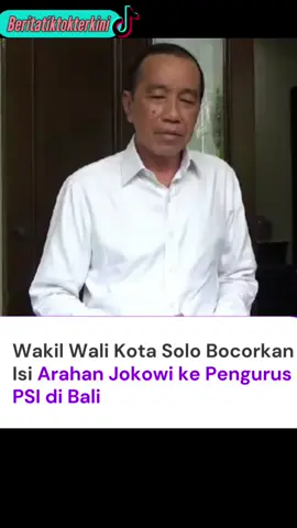 Presiden ke-7 RI, Joko Widodo (Jokowi), memberikan arahan kepada jajaran DPP Partai Solidaritas Indonesia (PSI) di Waroeng Kopi Klotok, Seminyak, Bali, pada Rabu (1/10). Kegiatan ini dihadiri oleh Ketua Umum PSI Kaesang Pangarep dan sejumlah petinggi partai. Kepala Sekolah Partai DPP PSI, Astrid Widayani, mengatakan bahwa Jokowi meminta kader PSI untuk fokus memperkuat struktur organisasi dan segera menjalankan pendidikan politik bagi anggota baru. “Arahan dari beliau untuk kami, agar fokus pada penguatan struktural pengurus yang baru dilantik,” ujar Astrid di Solo, Sabtu (4/10). Ia menambahkan, Jokowi juga berharap PSI mampu mewarnai dunia politik Indonesia dengan melibatkan generasi muda agar lebih aktif dan tidak apatis terhadap pembangunan bangsa. “Harapannya nanti PSI bisa lebih mewarnai dunia politik di tanah air,” ungkap Astrid. #merdekadotcom #mdkdriz 