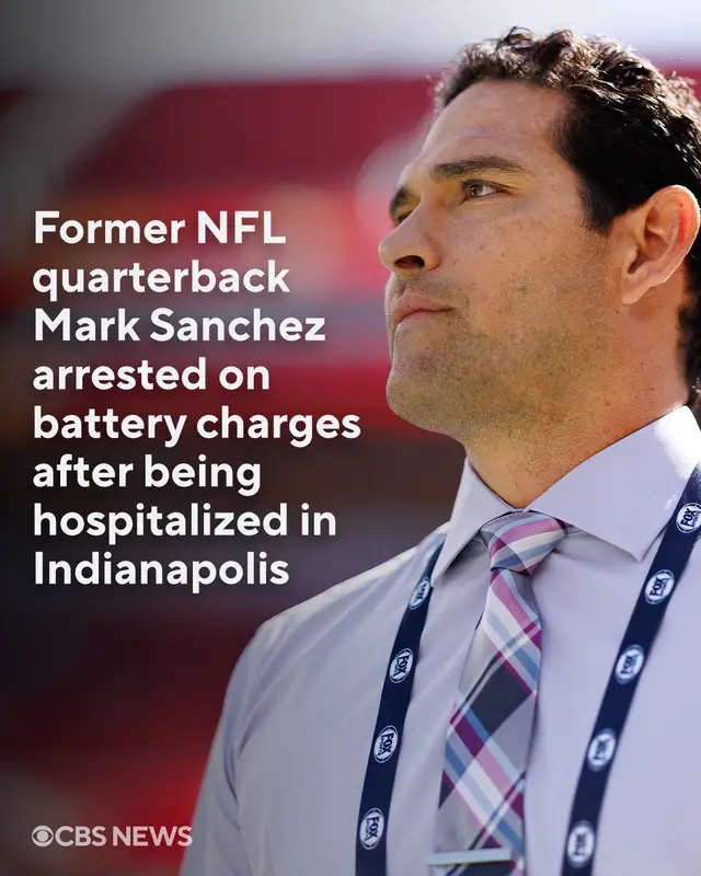 Former NFL quarterback Mark Sanchez was arrested on multiple charges after being hospitalized following an incident in Indianapolis early Saturday morning, police said. The sports analyst, who remains hospitalized and has not been booked into jail, was arrested on suspicion of battery with injury, unlawful entry of a motor vehicle and public intoxication, all misdemeanors, the Indianapolis Metropolitan Police Department said.