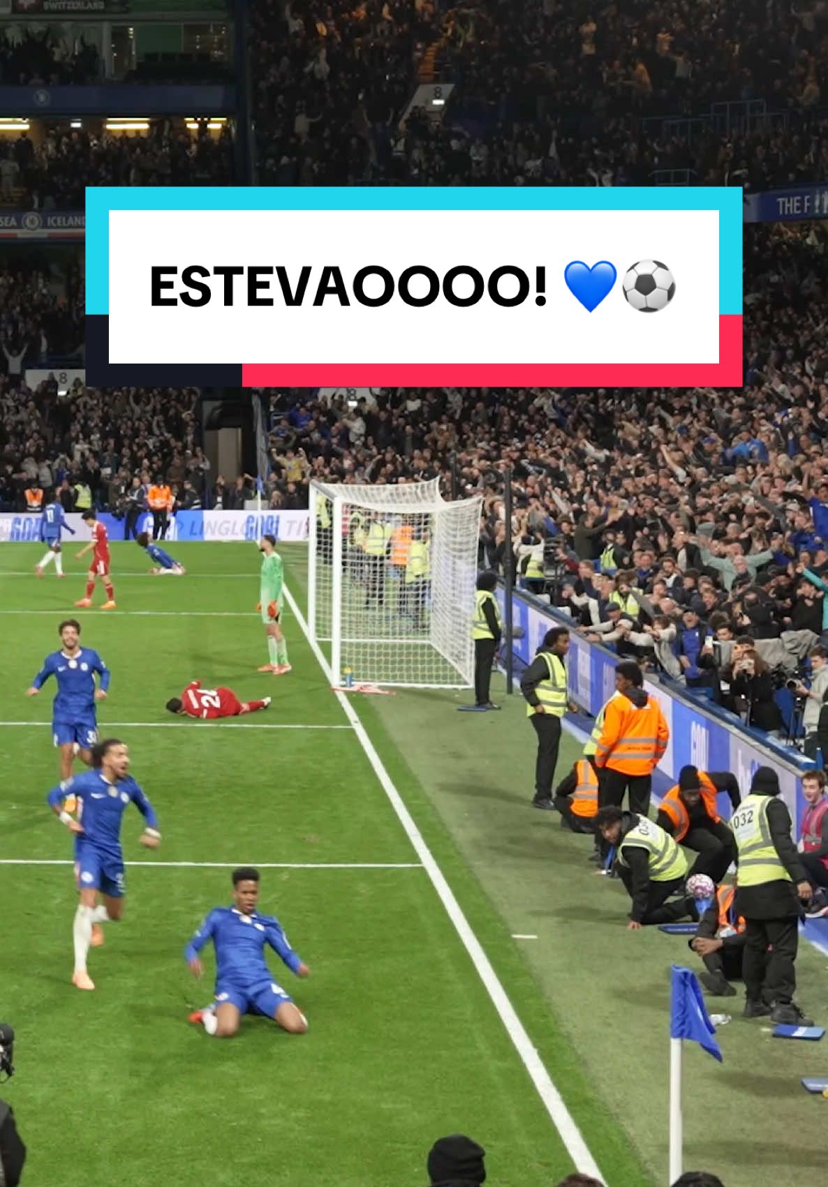Estevao - 90+5 ⚽️ #ChelseaFC #CFC #PremierLeague 