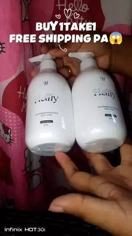 magpapahuli ka pa ba d2 sa trending na lotion na {HALLY} ngayon try niyo na guys super gnda at di sya malagkit sa katawan legit na nakakaputi pa kaya san kapa ☺️ mag check out ka na rin para masubukan mo 😊 #highlights #fyp #bodylotion #nicotinamide #hally 
