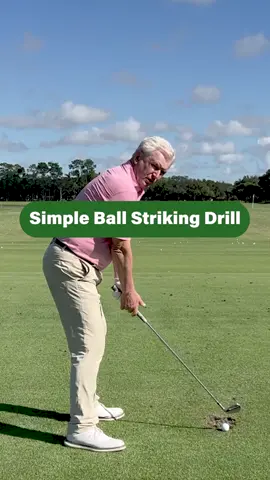 Simple Ball Striking Drill #golf