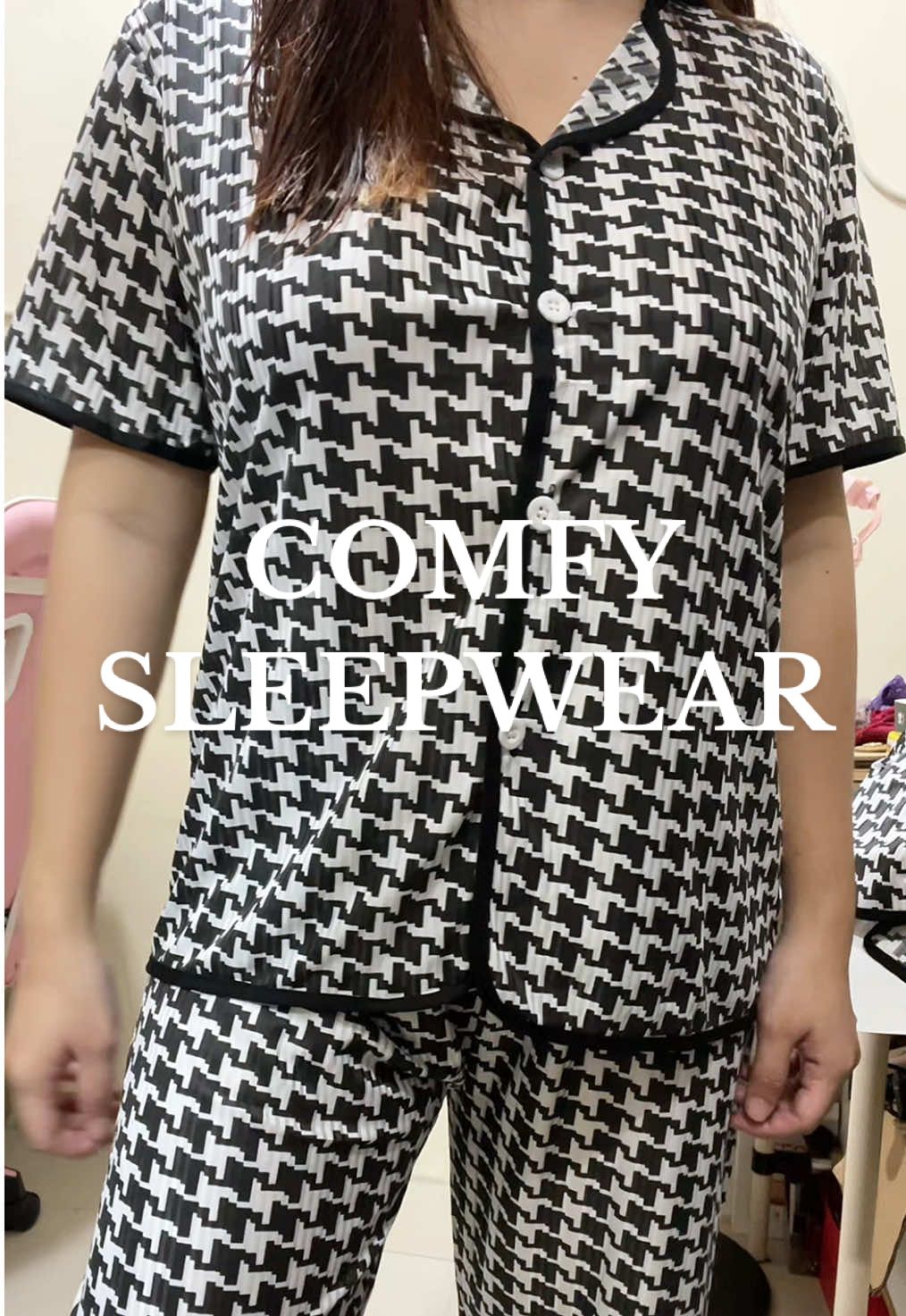 Super comfy ng sleepwear na to ✨🥰 #sleepwear #comfysleepwear #sleepwearset #sleepwearterno #sleepwearfashion 