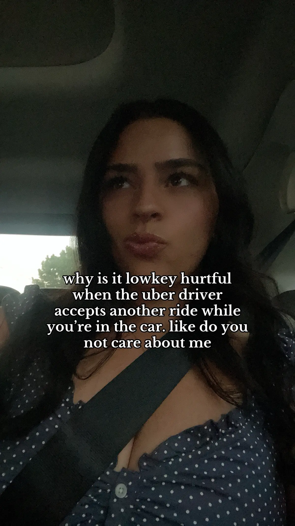 like i’m right here…. #uberdriver 