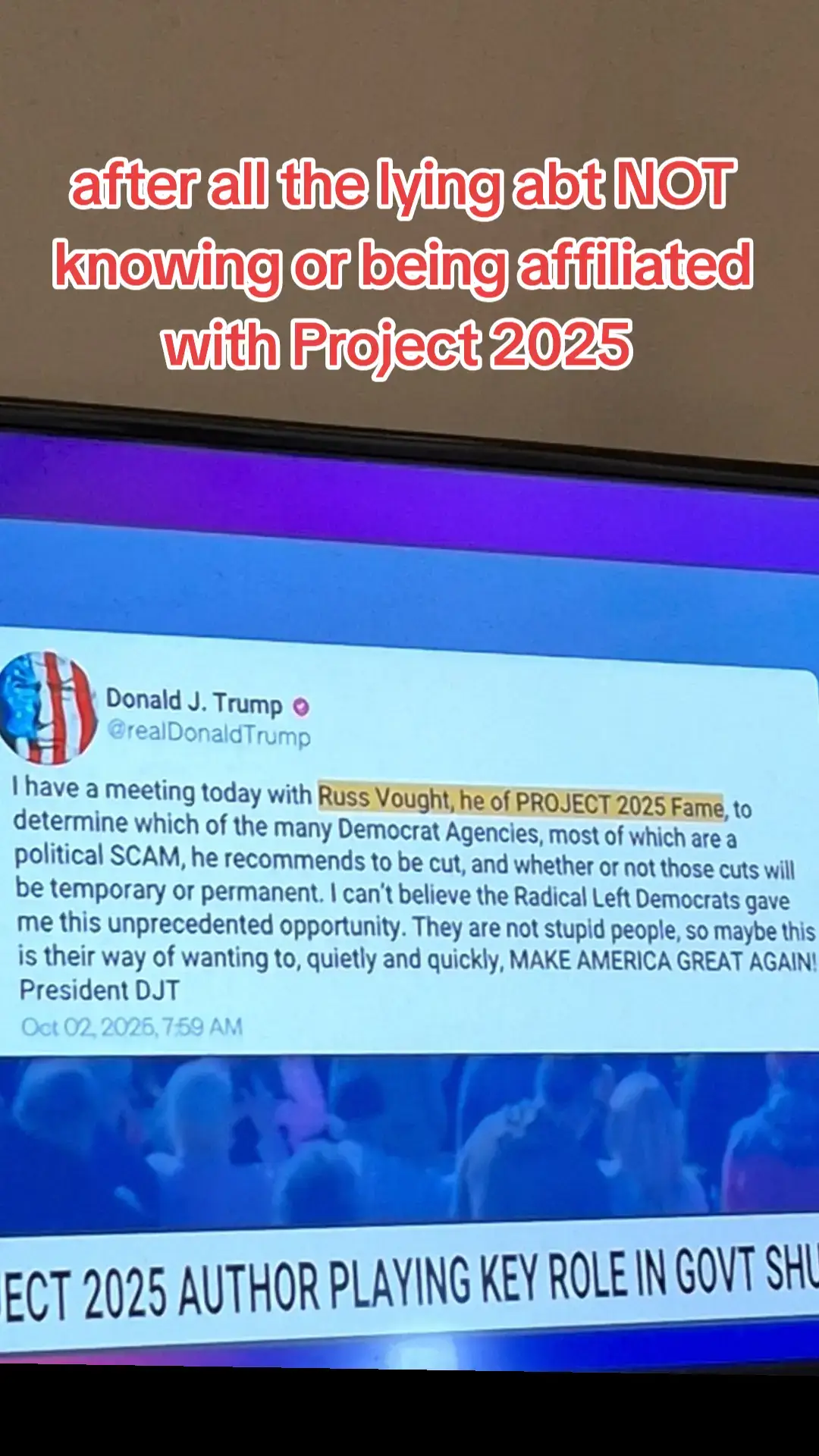 #baddee2016  #project2025 #trump 