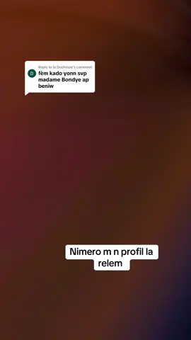 Replying to @la Duchesse 