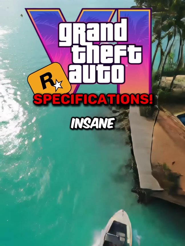 Rockstar has just revealed the needed specifications for GTA VI!!#gta6 #fyp #rockstar #goviral #gaming 