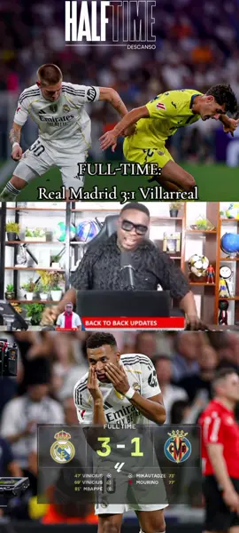 🚨🚨🚨 |𝐀𝐍𝐀𝐋Y𝐒𝐈𝐒: Real Madrid beat Villareal 3:1 at the Estadio de Santiago Bernabèu‼️ #realmadrid #fyp #halamadrid #viral #fyppppppppppppppppppppppp 