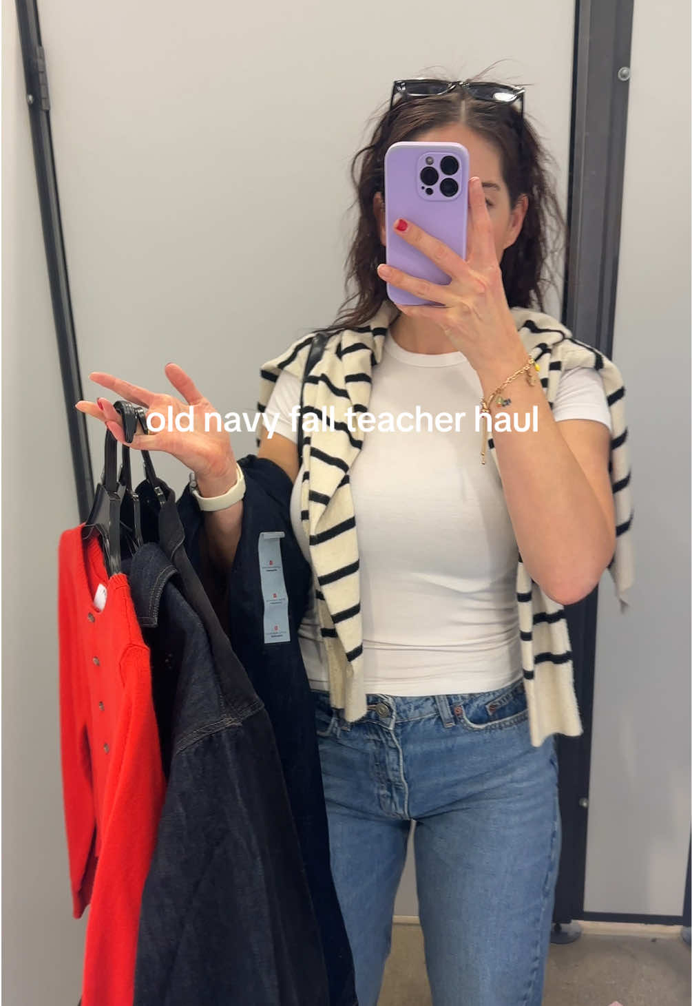 Put that @Old Navy Official super cash to use for a mini fall teacher capsule wardrobe haul ! #teacher #teachertok #teacheroutfit #teacherootd #teacherfits #teacherhaul #shoppinghaul #tryon 