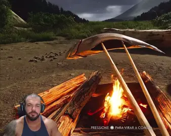 Renandertal comendo #ghostoftsushima#renanplay #sony#peixe