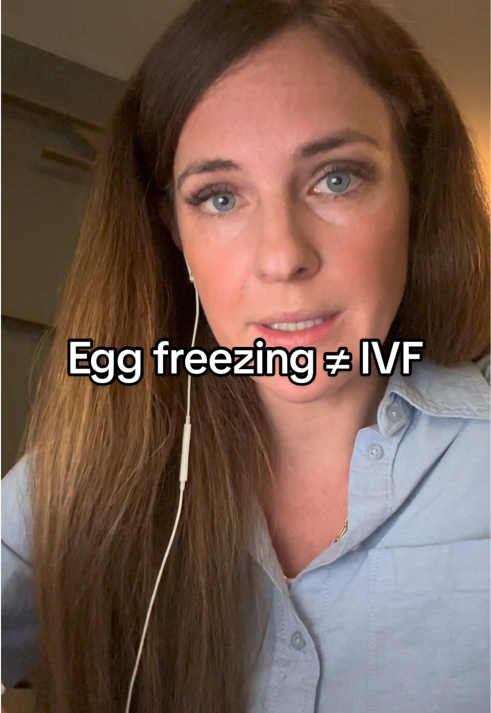 Egg freezing vs IVF explained in 30 seconds! What’s the difference between IVF and egg freezing? #eggfreezing #ivf #fertility #fertilityjourney  #reproductivehealth 