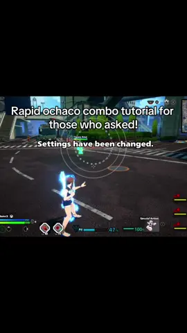 Mhur Rapid Ochaco combos! #myheroultrarumble #mhur #mhurseason13 #rapidochaco