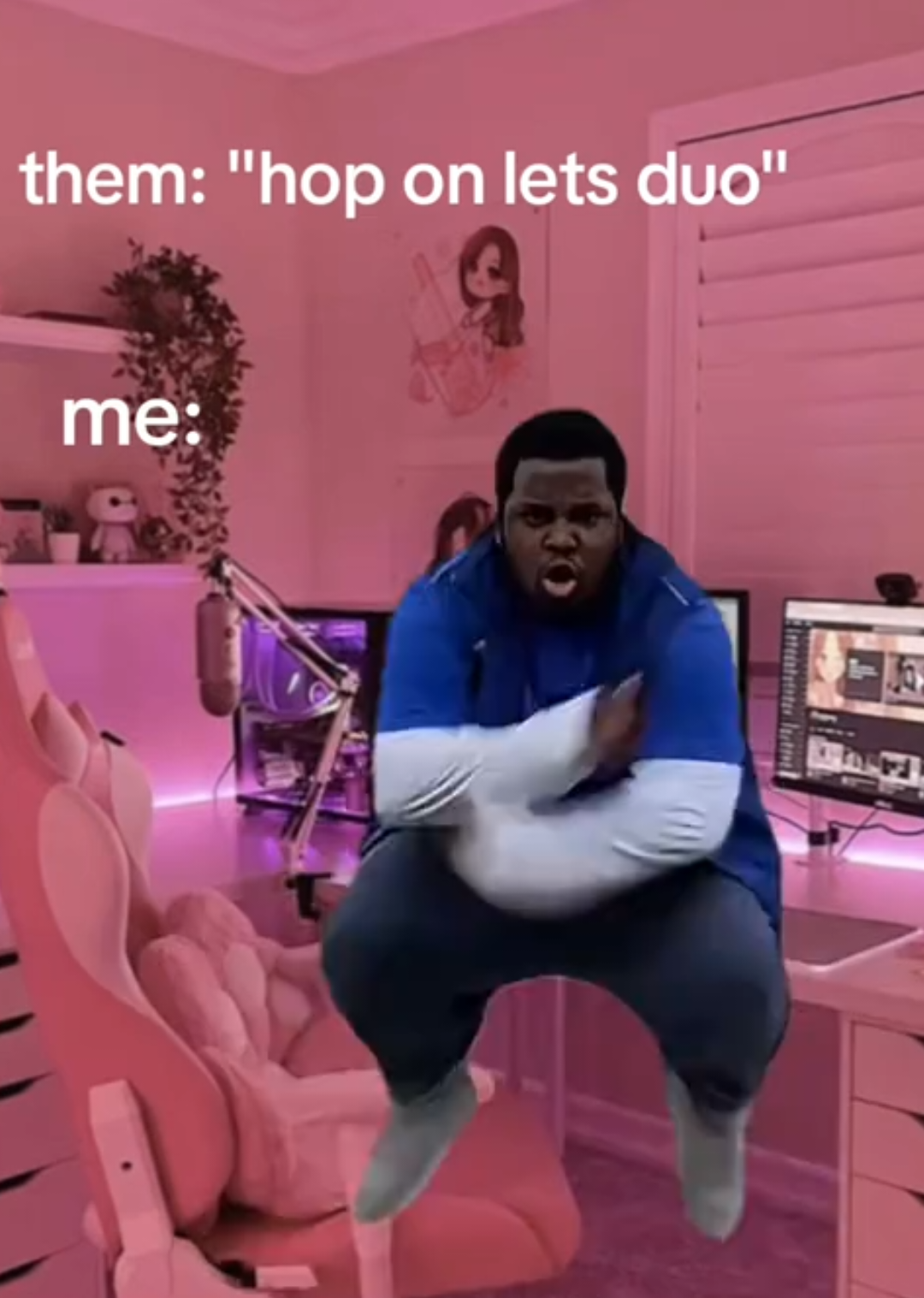 say no more 🙂‍↕️ 🤚 #fortnitememes #codmemes #gamingmemes #GamerGirl 