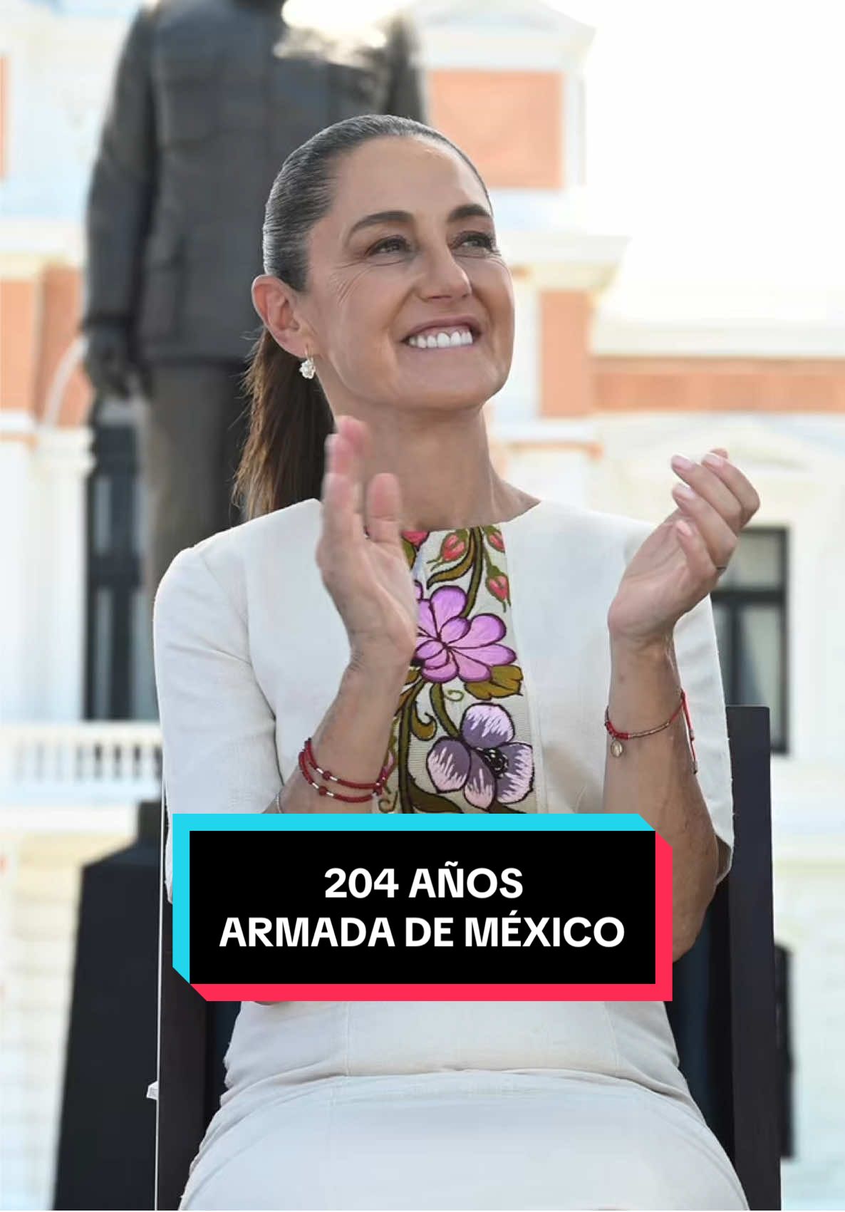Conmemoramos 204 años de la Armada de México. La nación reconoce con orgullo su entrega y amor por la patria. #fyp #claudiasheinbaum 