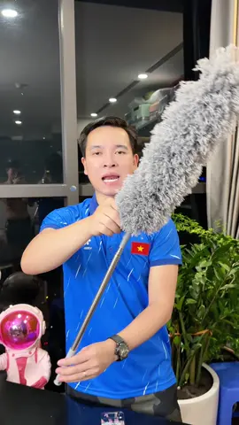 Chổi Quét Trần Gấp Gọn, Lau Bụi Quét Trần Nhà Thông Minh