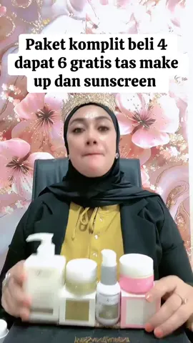 Paket komplit beli 4 dapat 6 gratis tas dan suncreen #paketlengkap #onlyou #glowing 