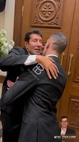 النجم الكبير #هاني_رمزي يحتفل بزفاف ابنه شادي بكنيسة الشهيد أبي سيفين والأنبا مقار بحضور عدد كبير من النجوم والنجمات والإعلاميين 
