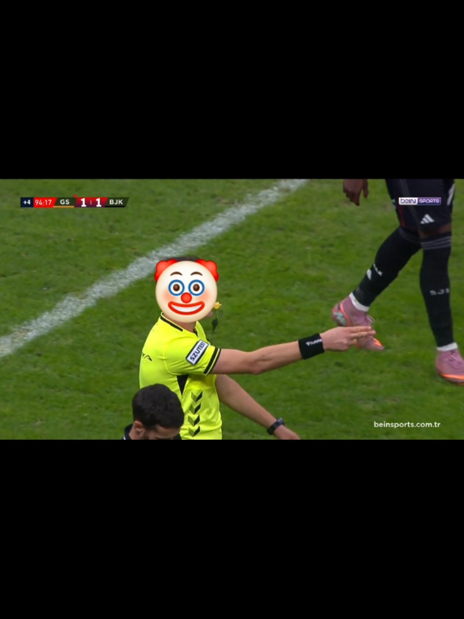Welcome to the Turkish theater leauge 🤡🤡🤡 First matchup finishes Galatasaray 1-1 Yasin Kol