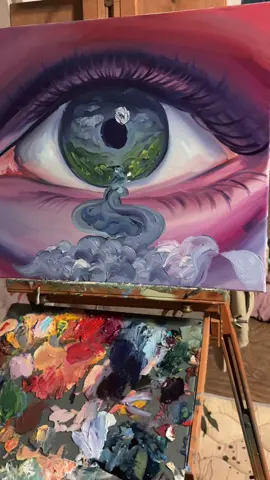 Wish me luck 🍀 #paintingcompetition #livepainting #timelapsepainting #Artober 